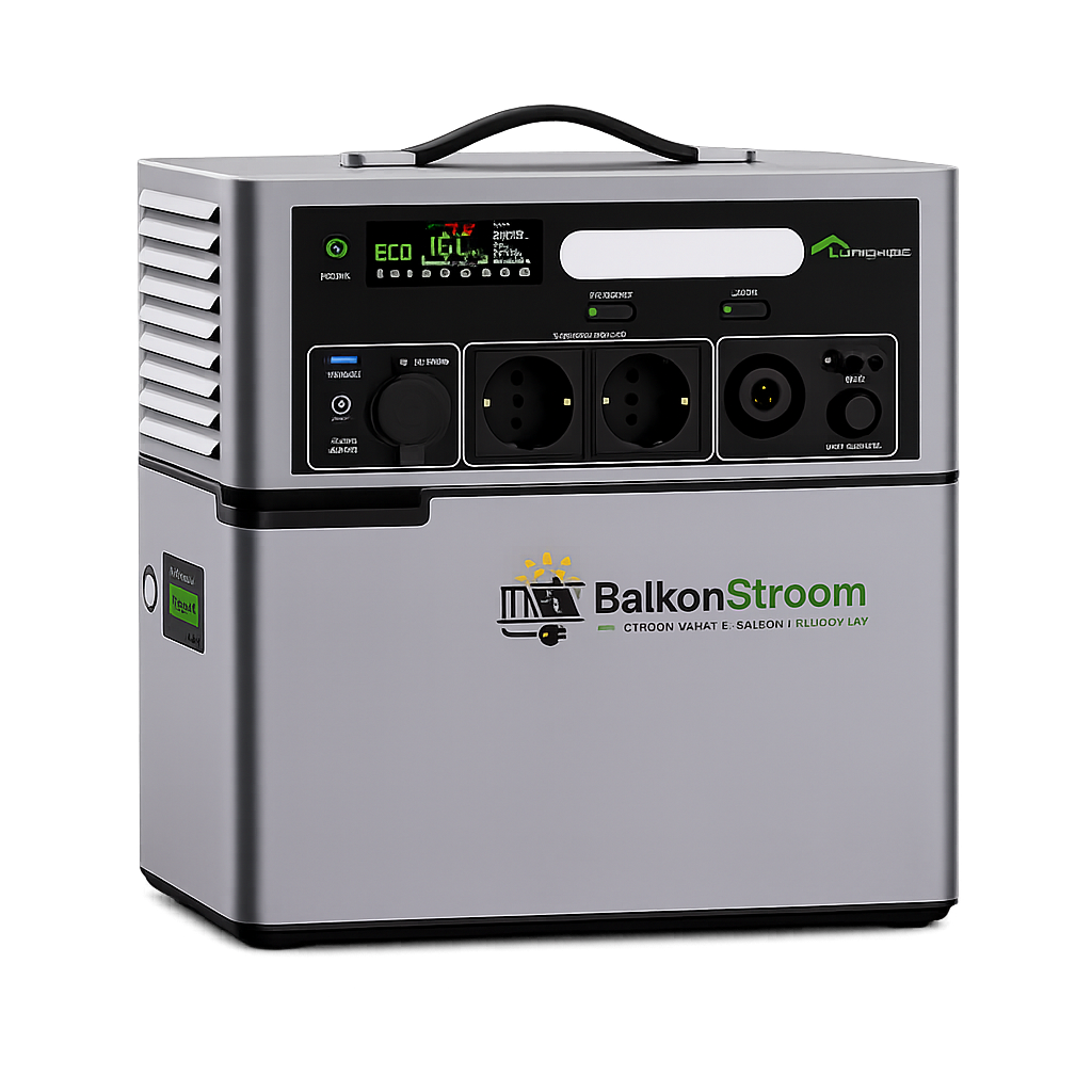 Lionshee All-in-One Thuisbatterij &amp; Power Station | 2500W Omvormer – 1024Wh LiFePO4 Accu – 1200W Solar Input (Uitbreidbaar) Plug&amp;Play