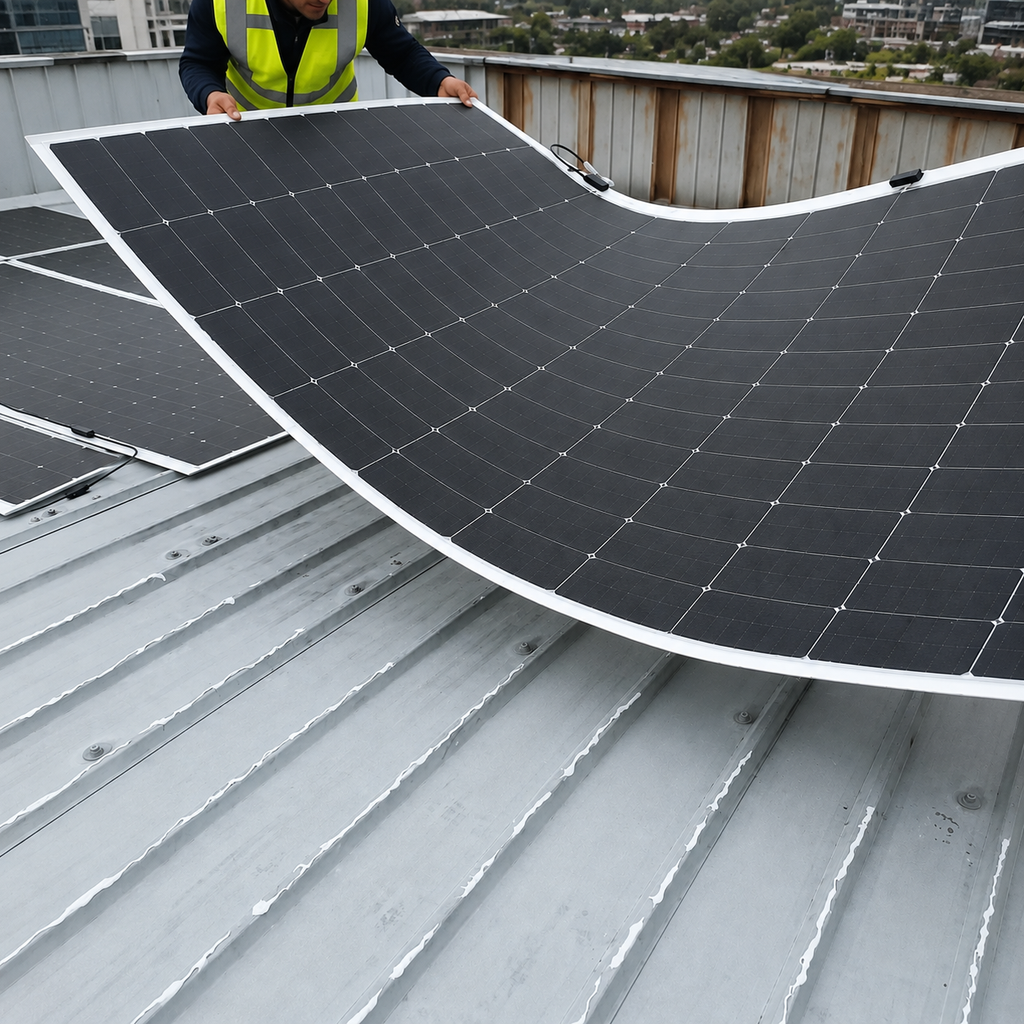 Polyshine Solar 435Wp Lichtgewicht Flexibel Zonnepaneel – 7,9 kg