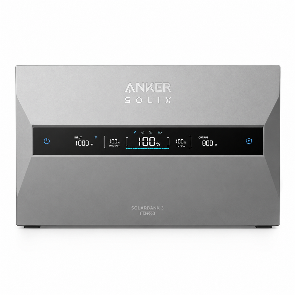 Anker SOLIX Solarbank Max AC 7 kWh – Thuisbatterij met Noodstroom (UPS)