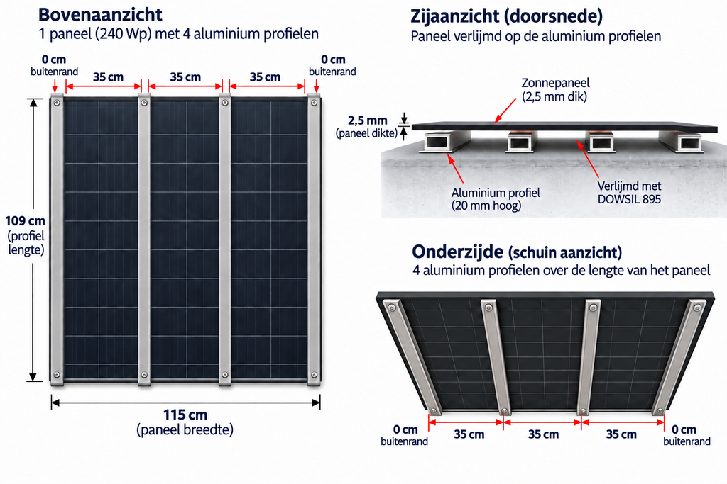 BalkonStroom LightMount® | Montagesystem für Leichtbau-Solarmodule