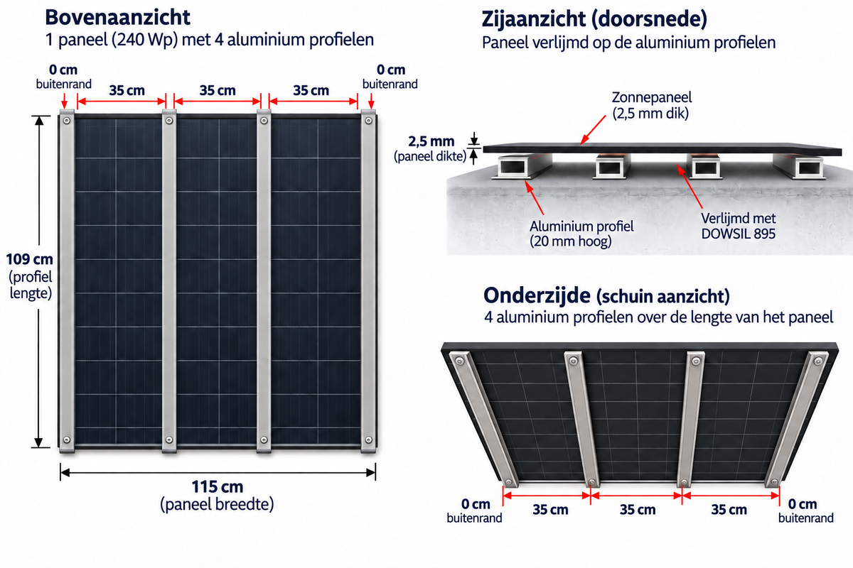 BalkonStroom LightMount® | Montagesystem für Leichtbau-Solarmodule