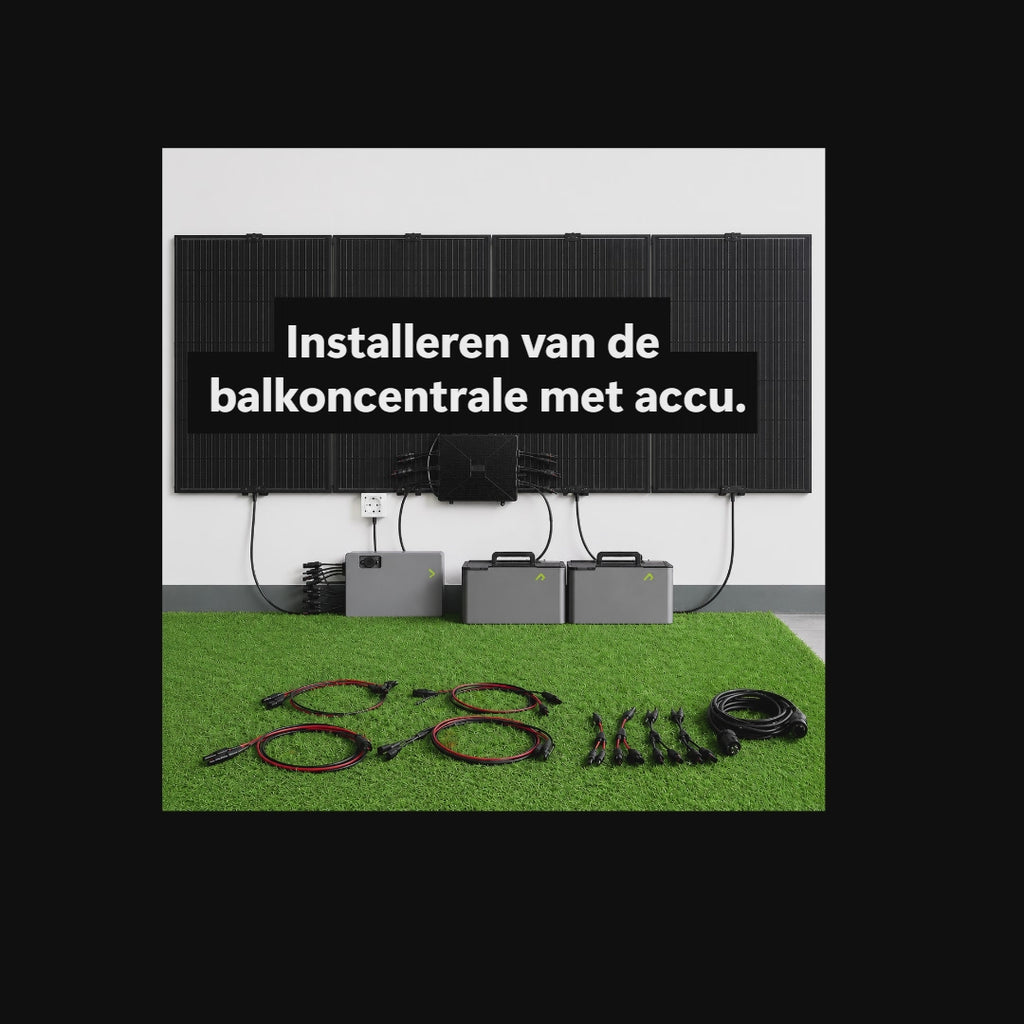800W Balkon Zonnepanelen Plug & Play