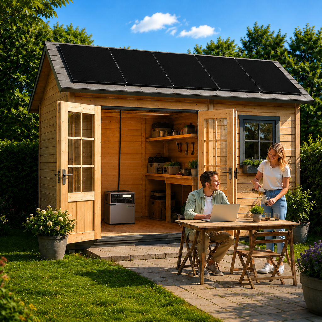 Lionshee LS-IB2500 | 2500W Omvormer + 1024Wh Accu | All-in-One Off-Grid Unit